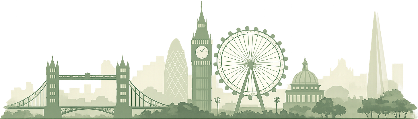 Illustration of the London skyline